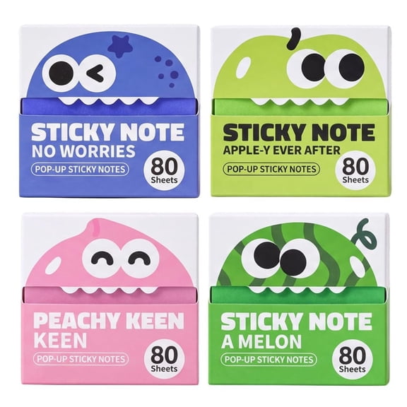 Pull Out Sticky Notes, Sparkly Sticky Notes, Transparent Glitter Sticky Notes