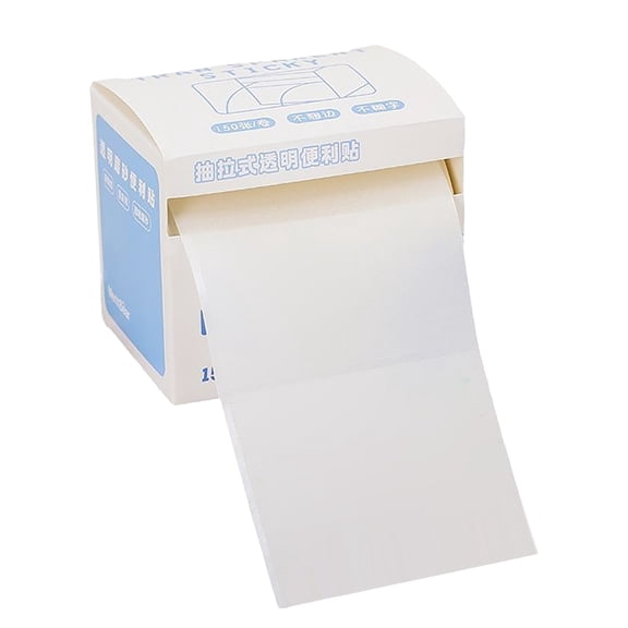 Pull-Out Sticky Notes, Writable Memo Sheet, Tearable Note Paper, Tabletop Note Supply, for General Reminder Writing, Workplace Task Listing and Home Planning, by Cosmug