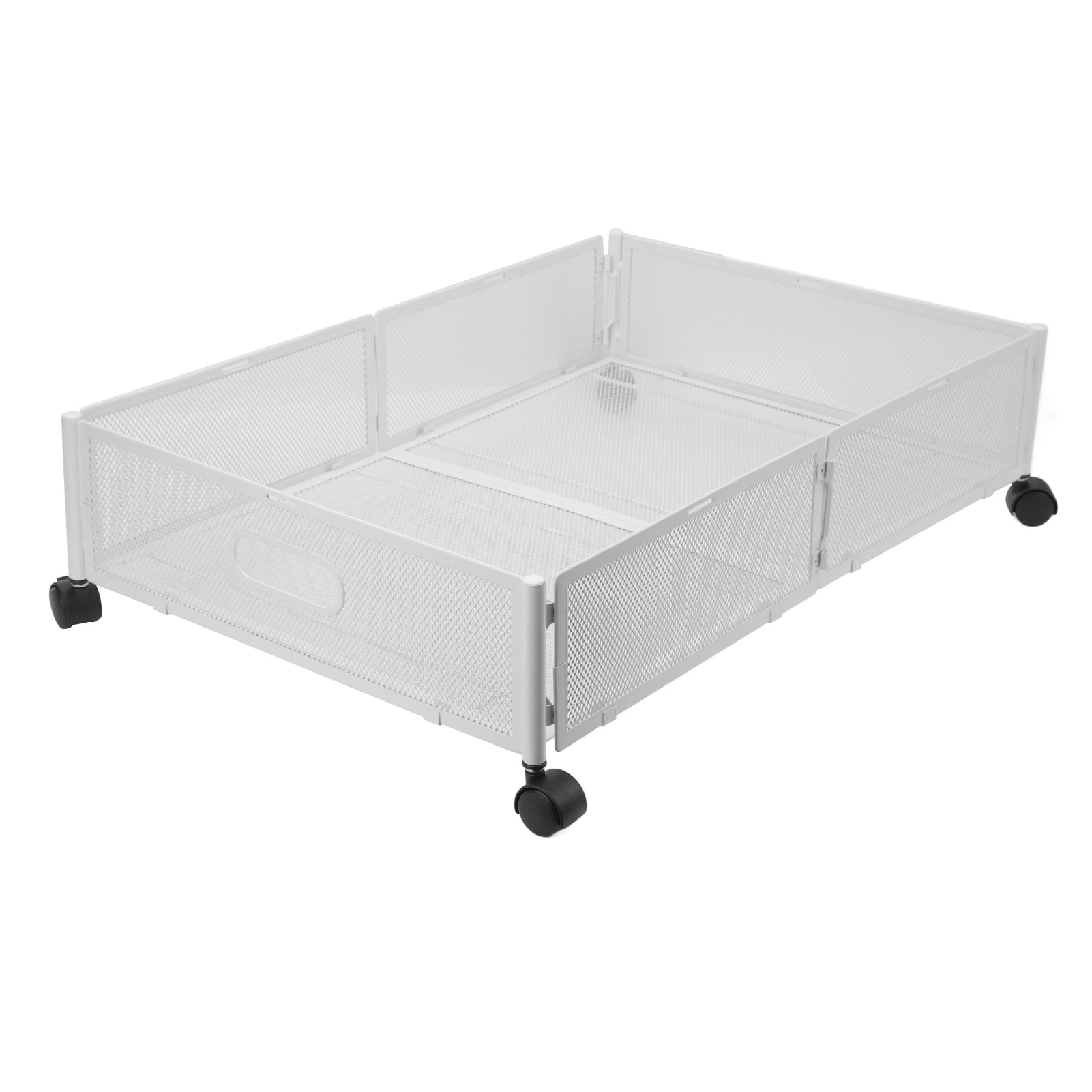 Pull Out Storage Drawer ,Under Bed Storage Containers With Wheels Grid