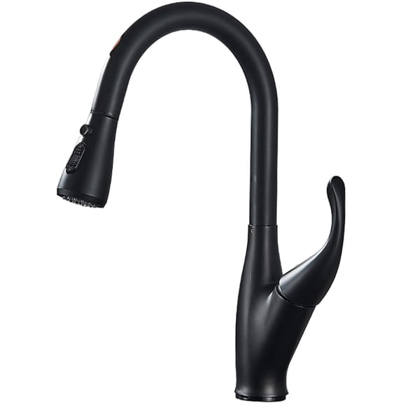 Pull Out Touch Control Smart Kitchen Sink Taps, Matte Black Touch Sensor Kitchen Faucets Sensitive Smart Faucet Mixer Tap