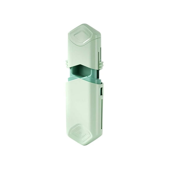 Pull Out Pill Cutter Box, Mini Telescopic Pill Organizer with Precise Cutting Tool and Multi Compartment Design for Daily Medication Management, Portable Pill Box for Home Travel Use