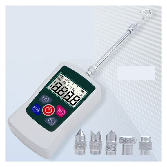Pull Pressure Gauge, 500N Digital Display Push-pull Force Meter Gauge Push Pull Test Instrument With Backlight Electronic Dynamometer Portable Tester Accurate and Efficient Force Measurement