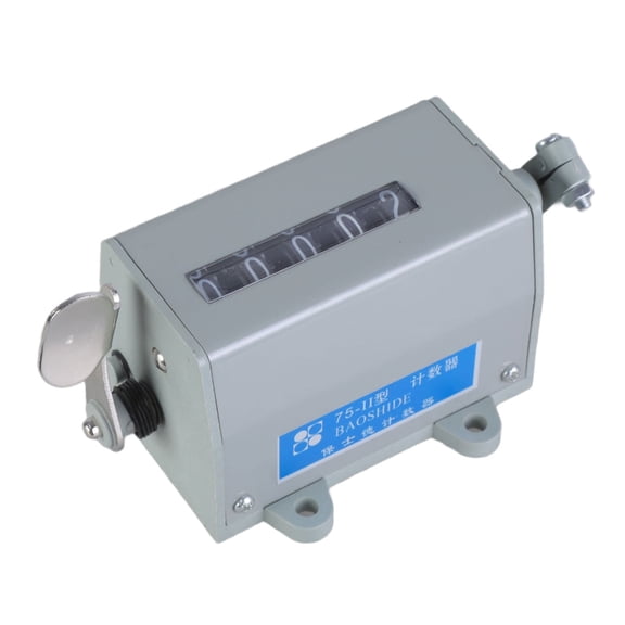 Pull/Rotary Counter with Count Ranges 0-99999 Mechanical Resettable Counter 5 Digits Pull Counter