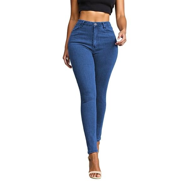 Pull On Skinny Jeans For Women Stretchy High Waisted Demin Jegging Retro Tapered Leggings With Pocket Jean Jean Women Pants Straight Jean Women Jean Pants Women High Waist Womens Pants Relaxed Fit