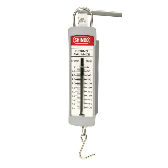 Pull-Spring Scales, Economy, 500 G X 10 G/5 N X 0.1 N