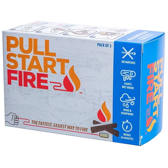 Pull Start Fire 3-Pack