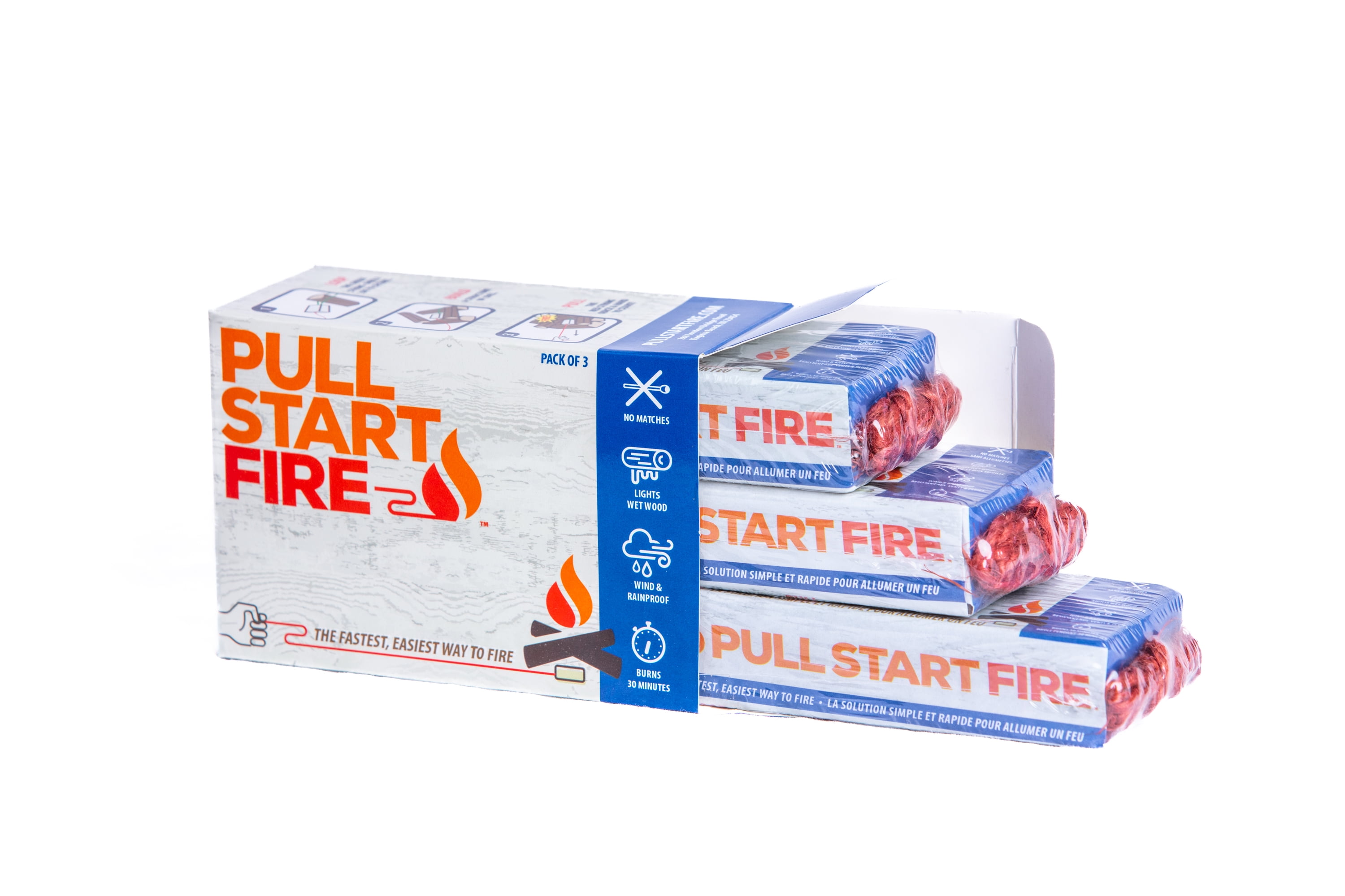 Pull Start Fire Pull String Fire Starter Kit Fire Starters for Camp