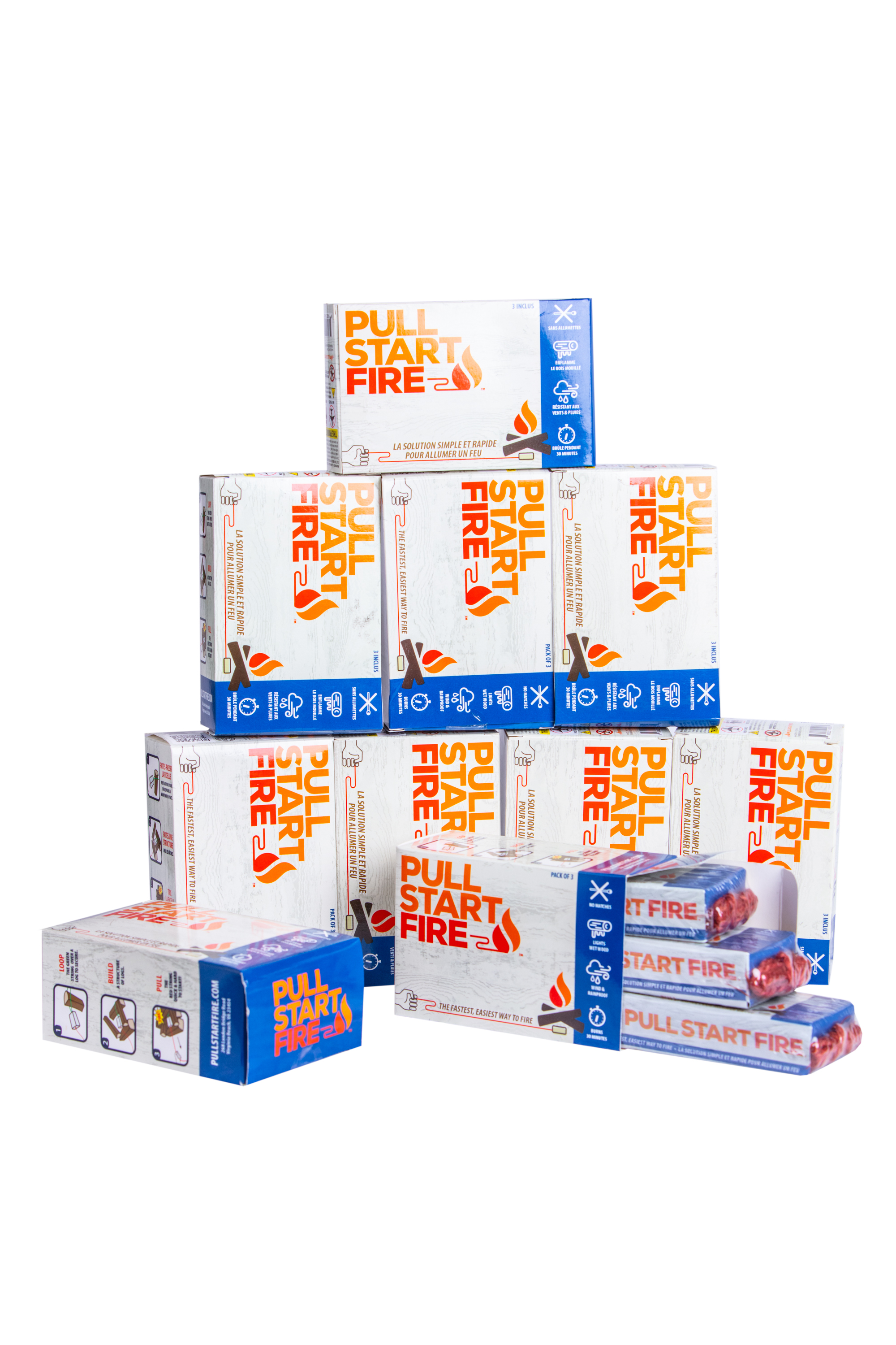 Pull Start Fire Pull String Fire Starter Kit Fire Starters for Camp