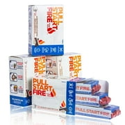 Pull Start Fire Wood Stove Fire Starters, No Kindling Needed, 12-Count