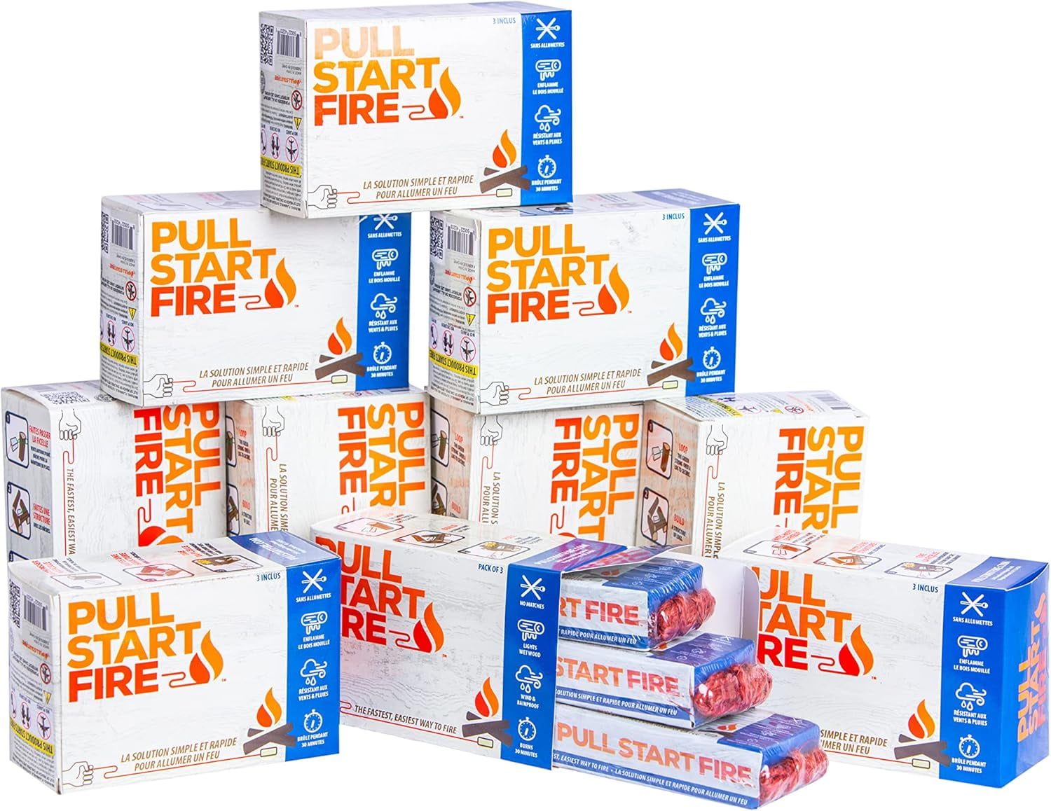 Pull Start Fire Pull String Firestarter No Matches Required, Fire