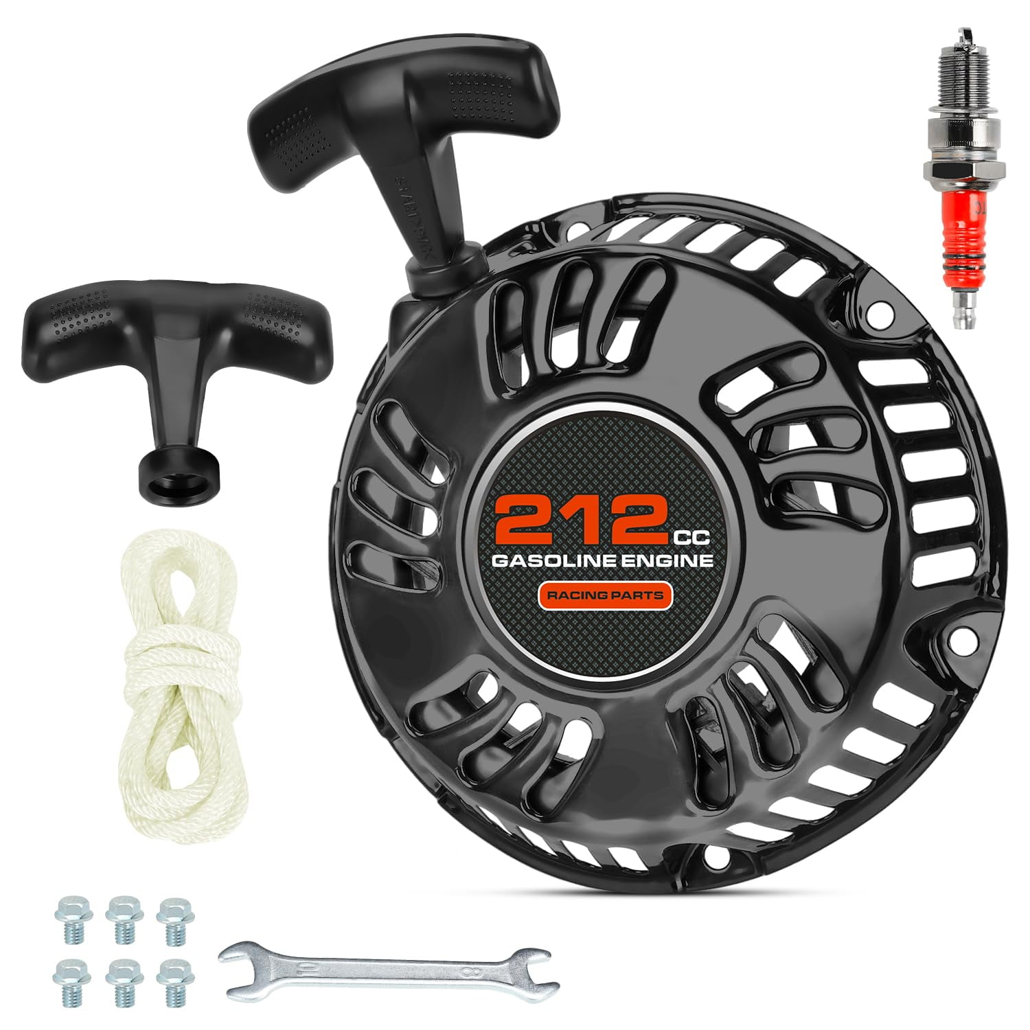 PREDATOR ENGINE 212CC PULL START ASSEMBLY visual data 5