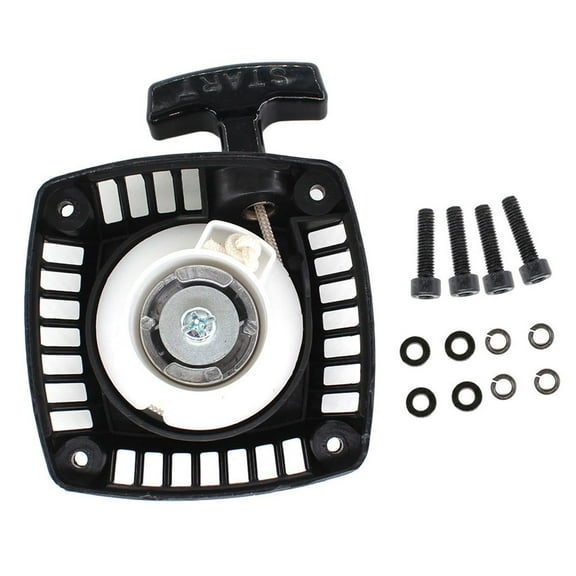 Pull Start Recoil Starter w/ Screws for HPI BAJA 5B 5T Rovan RC KM Losi Assembly 23cc 26cc29cc 30cc
