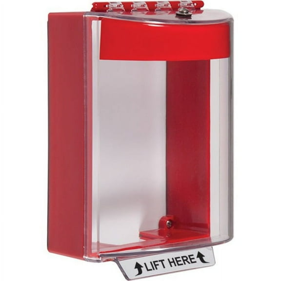 Pull Station Cover w/Horn,Surface,4inD