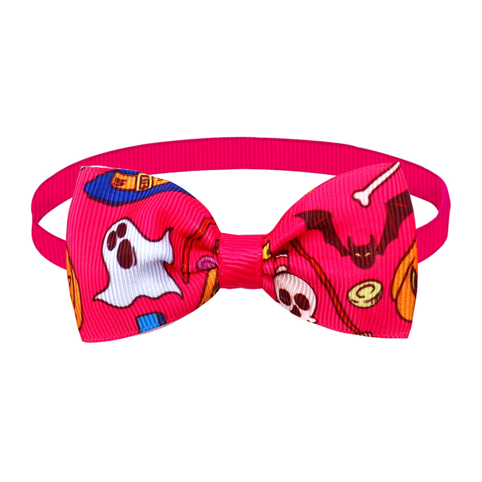 Pull Stop Leash Train Stop Dog Leash Double Choker Chain Pet Bow Tie Dog Cat Bow Tie Festive