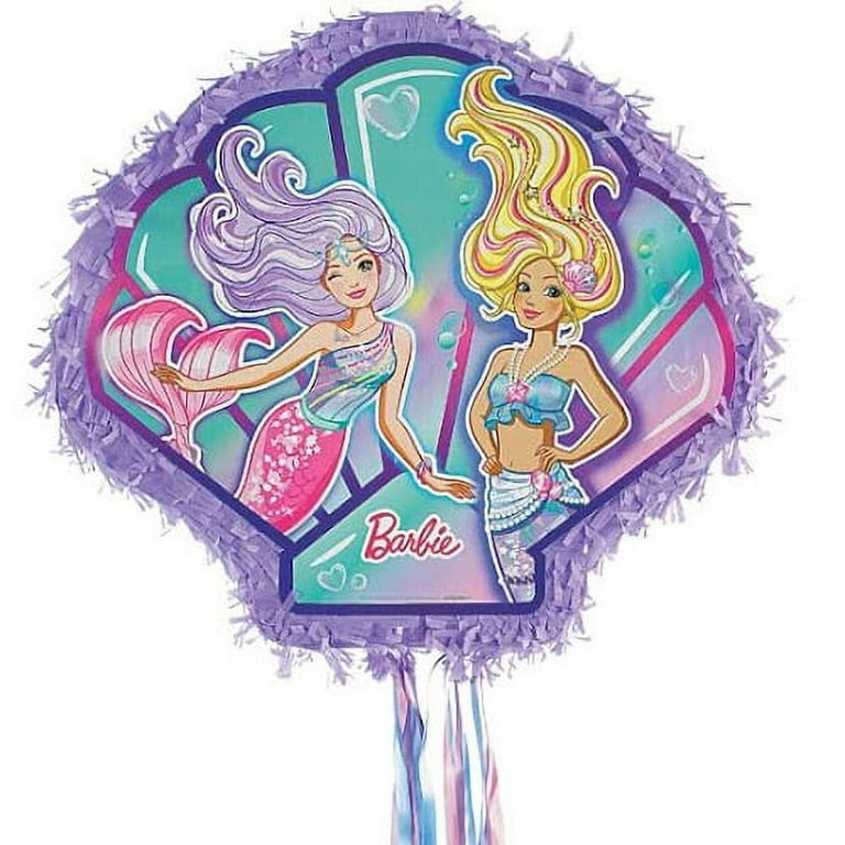 Birthday Pinata Barbie/mermaid Party Supplies Pinata 