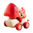 thumbnail image 1 of Pull String Dinosaur Toy Car, Preschool Pull Back Vehicle, Interactive Kids Push and Pull Dinosaur Car Toy, Durable Plastic Construction with Stable Wheels for Indoor and Outdoor Play, 1 of 7