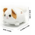 thumbnail image 1 of Pull-String Wagging Tail Plush Doll, Interactive Backpack Clip & Keychain, Durable Stress Relief Toy for Kids & Adults, Fun Gift with Moving Tail C, 1 of 2