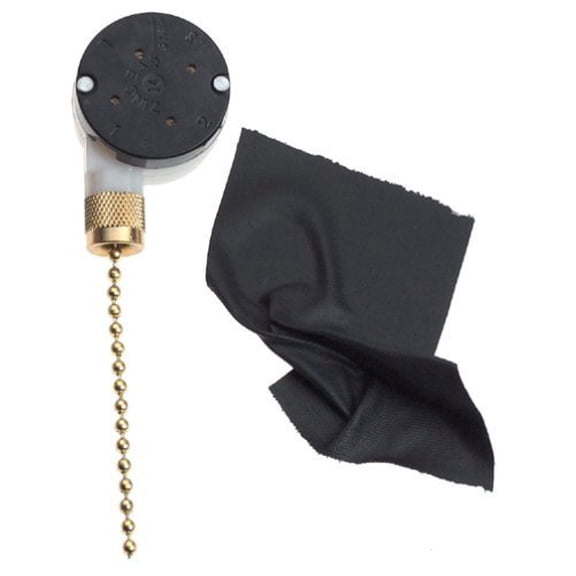 Pull Switch Brass 3speed