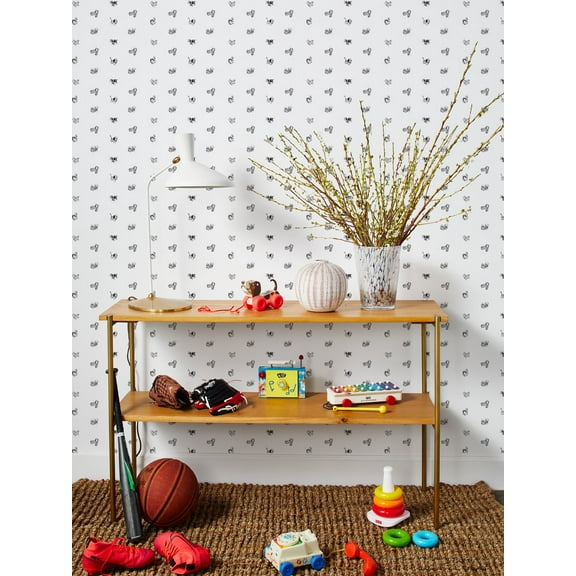Pull Toys Removable Vinyl Wallpaper By Fisher-Price - White