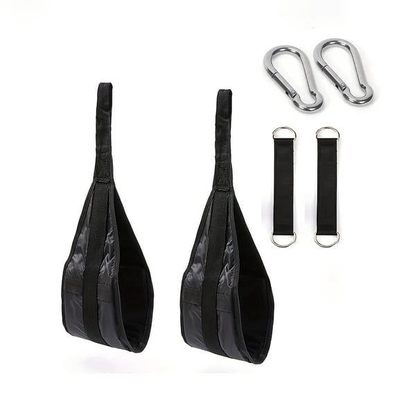Pull Up Ab Straps for Abdominal Exercise, Hanging Fitness Sling, Core Workout Support Belt for Home Gym