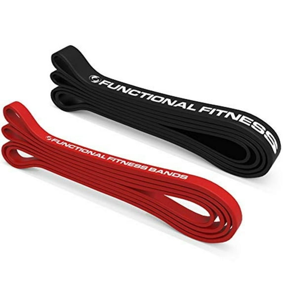 Pull Up Assist Bands Set by Functional Fitness.
