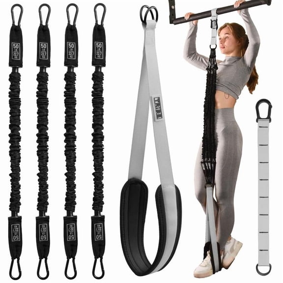 Pull Up Assistance Bands Set – Adjustable Heavy-Duty Bands for Beginners & Pros | Home & Gym Ready