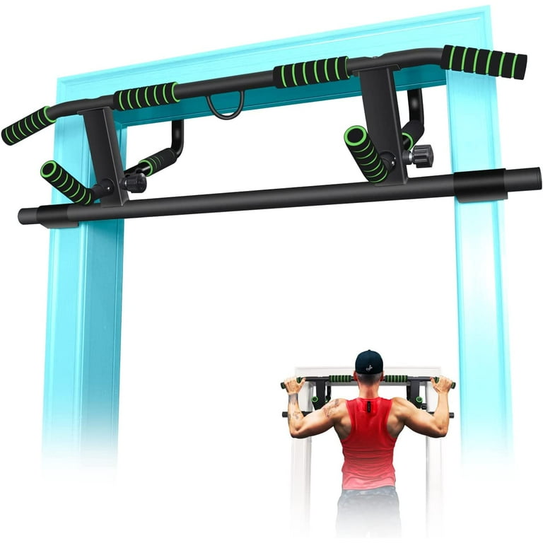 Pull Up Bar for Doorway Adjustable Width Indoor Exercise Bar Multi Grip Chin Up Bar Multifunctional Exercise Bar Multifunctional Pull up Home or dip bar Fits Most Door Frame Walmart