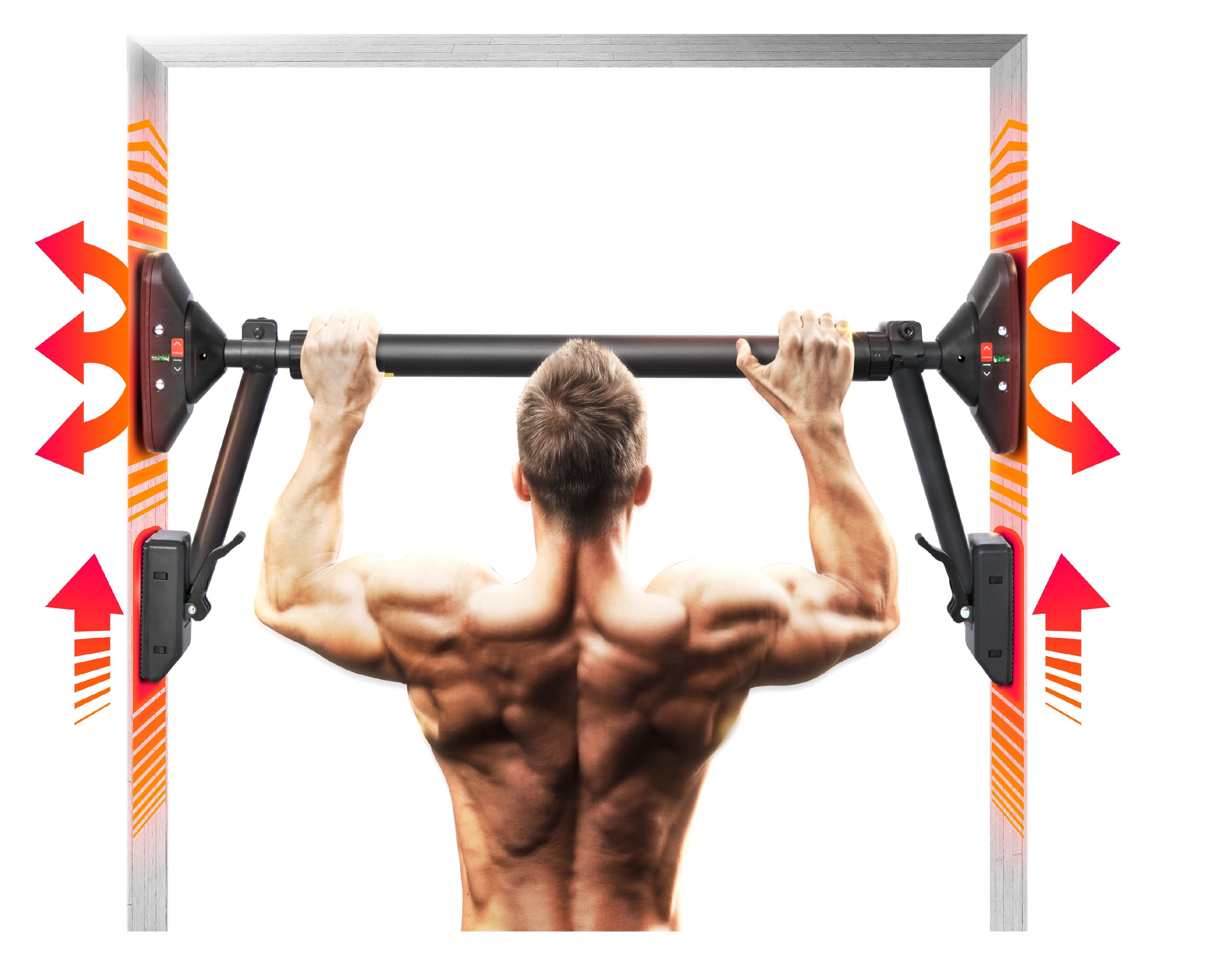 Pull Up Bar E Jet Sport Chin up Bar Upper Body Workout Two Way