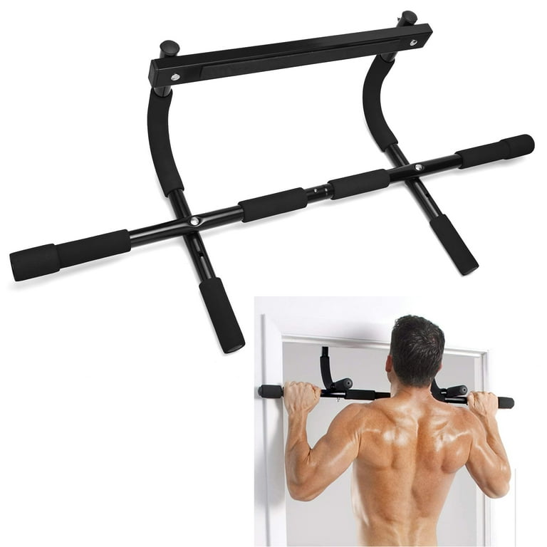 Pull Up Bar Multifunctional Portable Gym System Exercise Equipment Strength Training Upper Body Workout Bar for Fitness and Work Outs at Home Gym