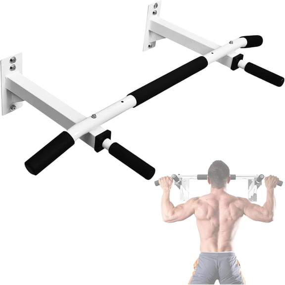Pull Up Bar Wall Mounted - Multifunctional Wall Mounted Pull Up Bar for Home Gym Workout Strength Training Equipment