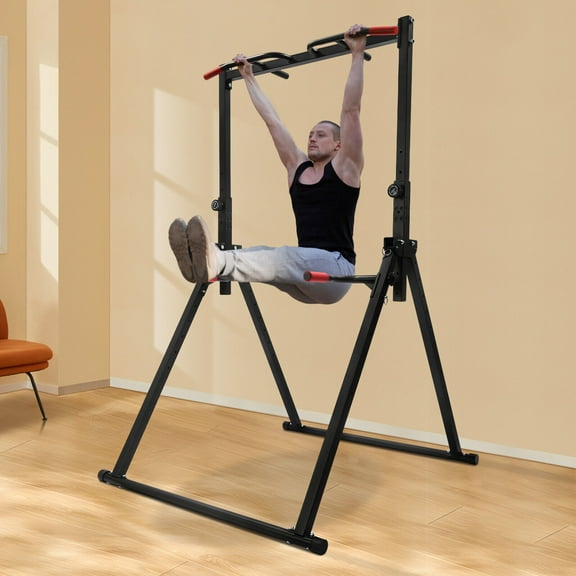 Pull Up Bar for Home Gym Strength Training Equipment, Triangular Pull Up Station, Adjustable Height Home Pull Up Bar