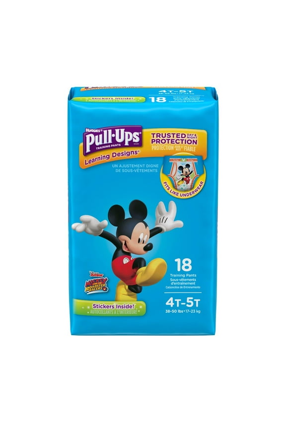 Pull Up Pants 4t-5t Boy (Pack of 4)