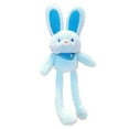 thumbnail image 1 of Pull Up Rabbit Plush Toy Soft Stuffed Bunny Keychain Cute Hanging Decor Stress 30cm Relief Schoolbag For Kids Pendant Gift, 1 of 7