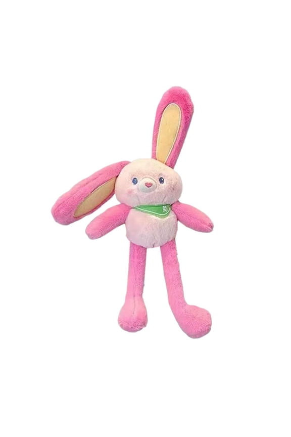 Pull Up Rabbit Plush Toy Stuffed Rabbit Toy Birthday Gift