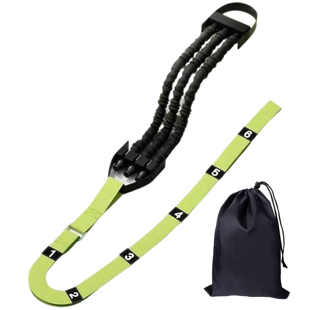 Pull Up Training Band Upper Body Workout Tear Resistant Nylon Fabric Slip Foot Pad 100kg Weight Limit
