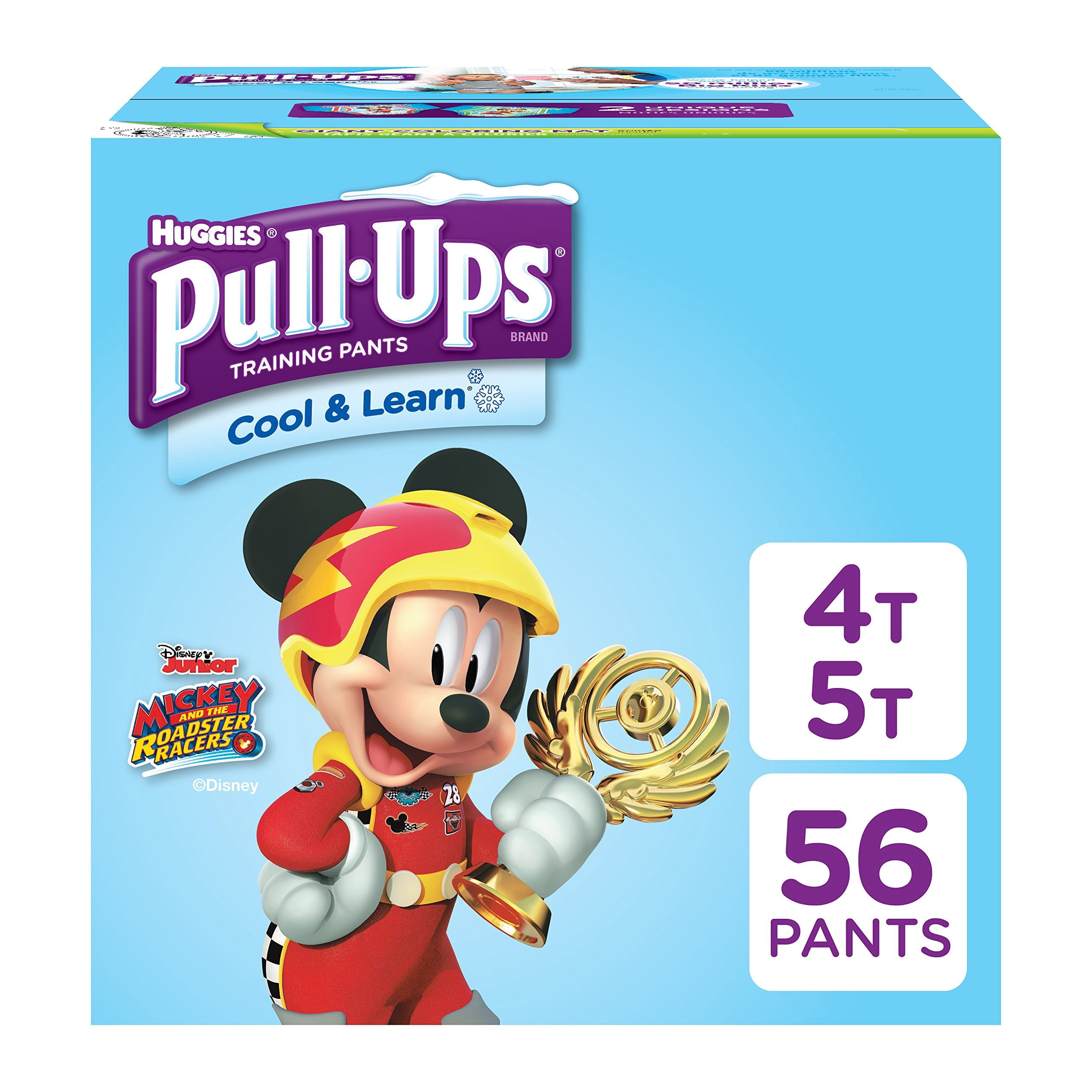 Pull-Ups Boys' Big Kid's Cool & Learn Training Pants, Toddler Size