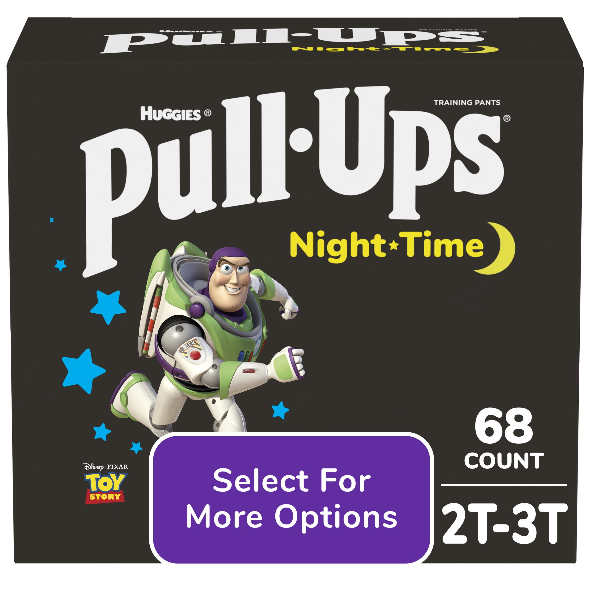 Pull-Ups Boys Night-Time Training Pants, 2T-3T, 68 Kuwait