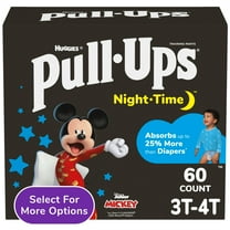 Pull-Ups Boys' Night-Time Training Pants, 3T-4T (32-40 lbs), 60 Ct (Select for More)