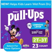 Pull-Ups Boys' Potty Training Pants, 2T-3T (16-34 lbs), 23 Count (Select for More)