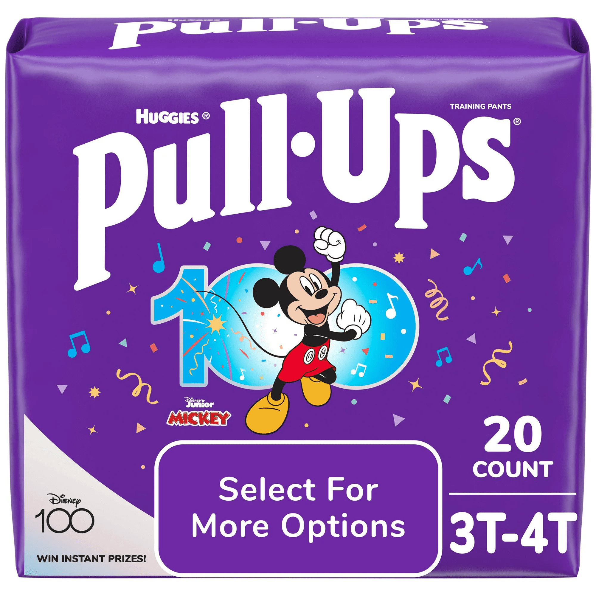 Pull-Ups Boys' Potty Training Pants, 3T-4T, 20 Count (Select for More Options)
