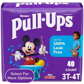 Pull-Ups Boys' Potty Training Pants, 3T-4T (32-40 lbs), 40 Count