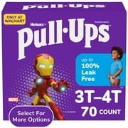 Pull-Ups Boys' Potty Training Pants, 4T-5T (38-50 lbs), 60 Count (Select for More)
