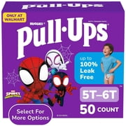 Pull-Ups Boys Potty Training Pants, 5T-6T 46+ lbs, 50 Count