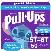 Pull-Ups Boys Potty Training Pants Disney Special Edition, 5T-6T, 50 Count