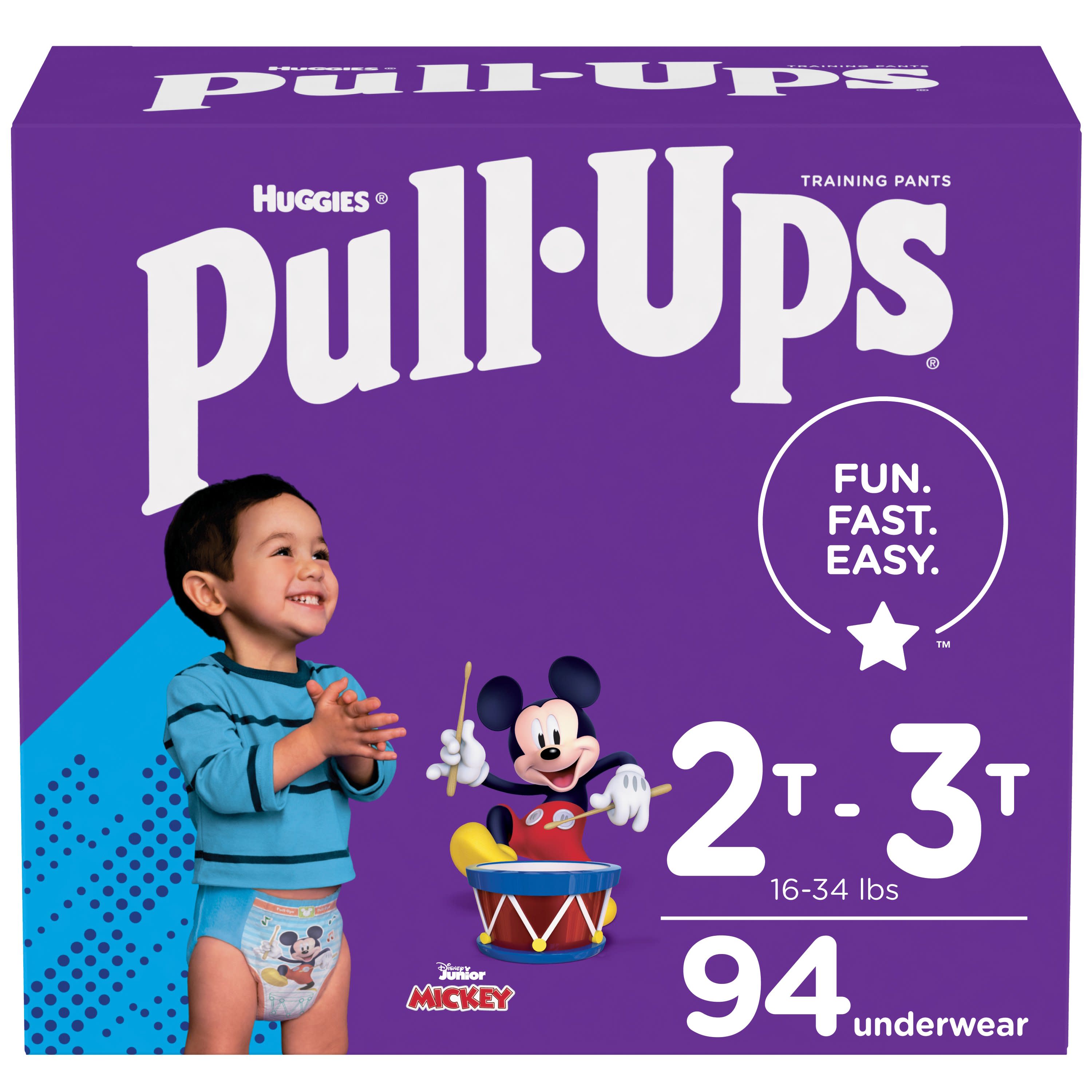 Pull-Ups Boys' Potty Training Pants Size 4, 2T-3T, 94 Ct - image 1 of 8