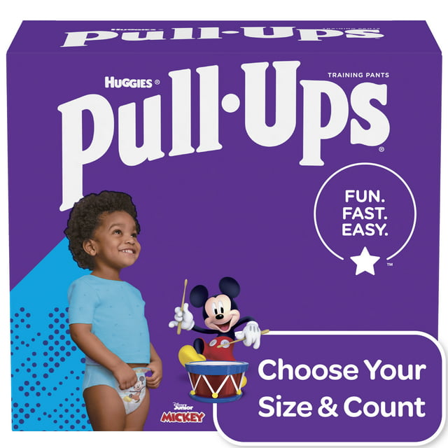 Pull-Ups Boys' Potty Training Pants Size 5, 3T-4T, 84 Ct
