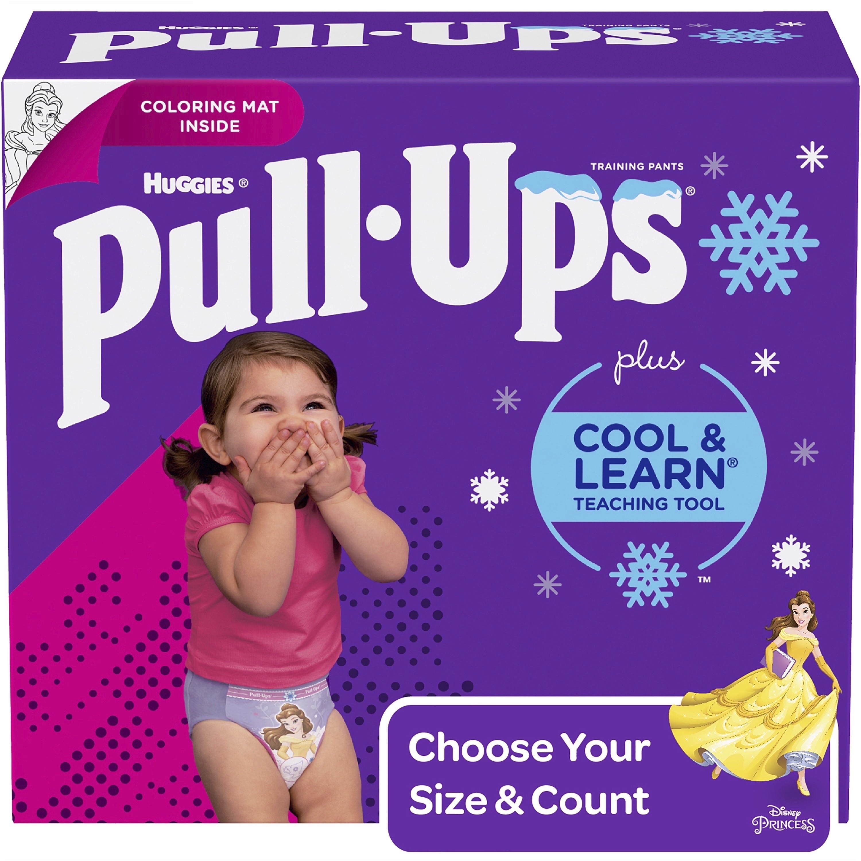 Pull-Ups Girls' Cool & Learn Training Pants, 2T-3T, 94 Ct - image 1 of 9