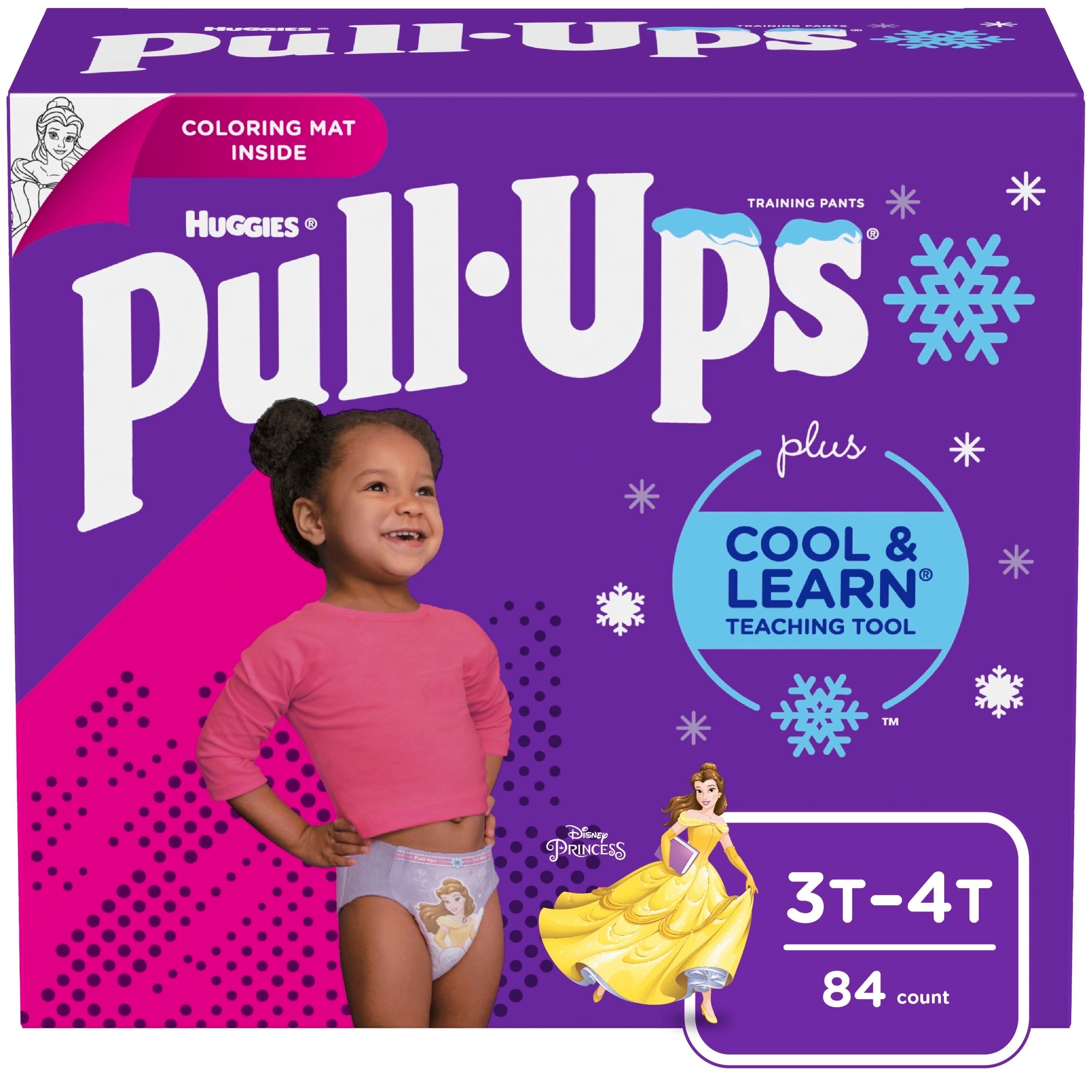 Pull-Ups Girls' Cool & Learn Training Pants, 3T-4T, 84 Ct - image 1 of 8