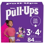 Pull-Ups Girls' Learning Designs Training Pants, 3T-4T, 84 Ct