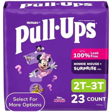 Pull-Ups Girls' Potty Training Pants, 2T-3T (16-34 lbs), 23 Count (Select for More)